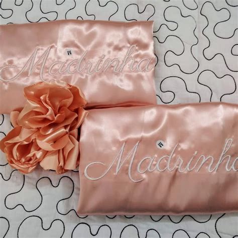 Kit Robe Roupão Noiva Casamento Rose Nude Mãe Madrinha Elo
