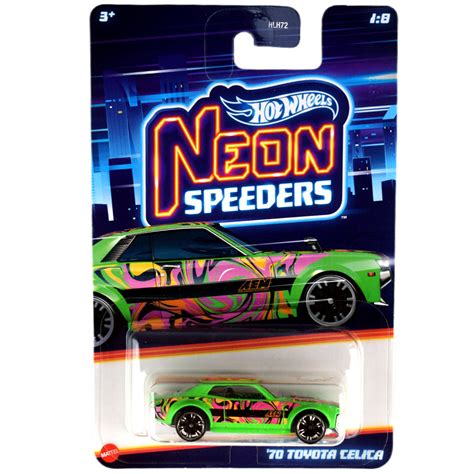 Hot Wheels Neon Speeders Toyota Celica Aut Ko Mattel Objedna N Kup Lacn Ceny