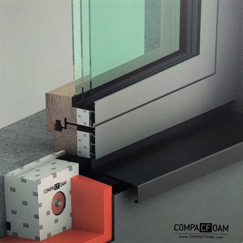 Как сделать подоконник теплым с Compacfoam-тёплым подставочным