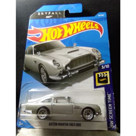 Hot Wheels HW SCREEN TIME Aston Martin 1963 DBS James Bond 007 Skyfall Shopee Malaysia