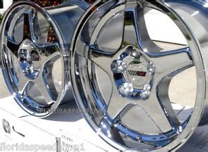 C4 ZR1 Chrome Corvette wheels FITS: 1988-1996 C4 17x9.5/17x11" ON SALE ...