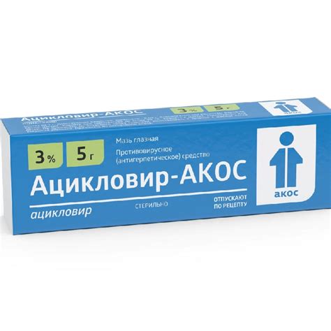 Мазь Ацикловир от папиллом и бородавок: инструкция, цена, отзывы