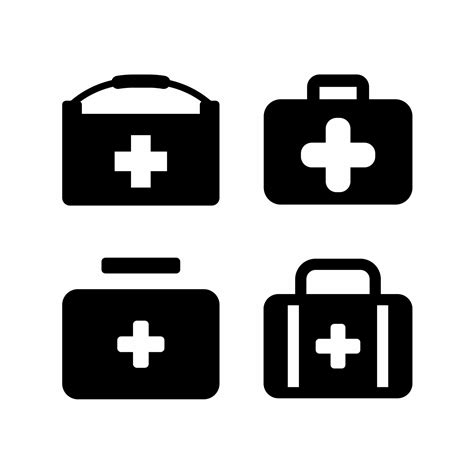 Medical Bag Icon Template Stock Vector Illustration 16749711 Vector