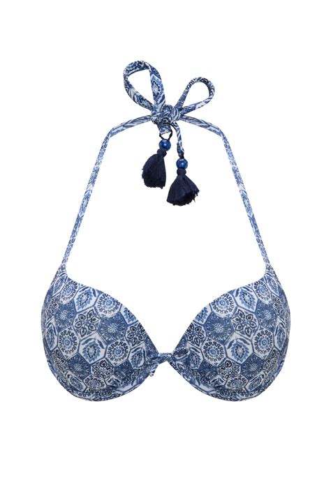 Albastru China Push Up Bikini Üstü Bichini Costume Baie PLCHPUUP17IYLCV38 Penti Romania