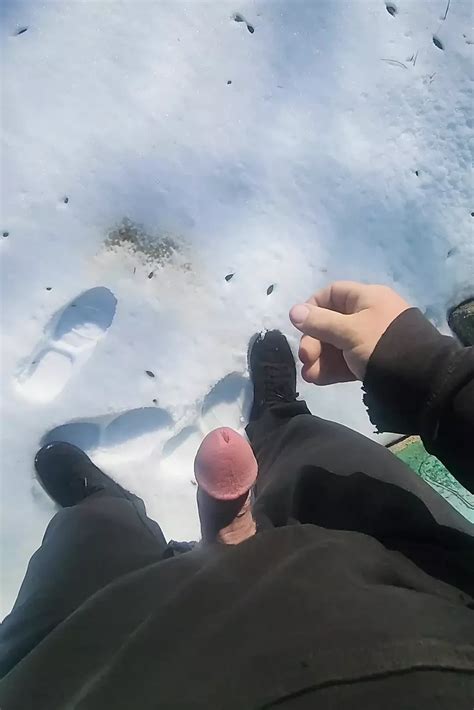 Solo Fun In The Snow With New Easy Access Pants Gay Porn Feat Djk31314 By FapHouse XHamster