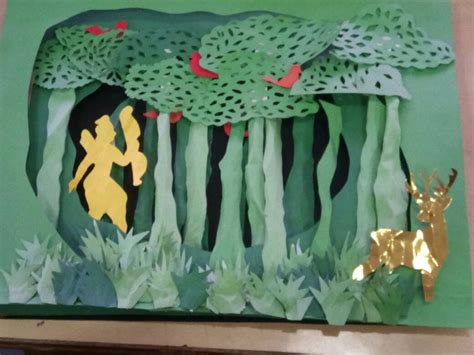 Art ,Craft ideas and bulletin boards for elementary schools: Paper Crafting | 3D craft
