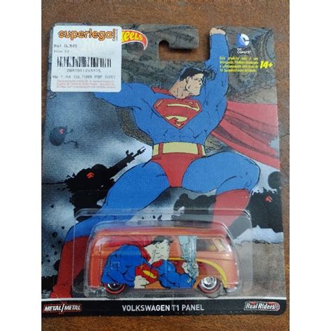 Volkswagen T Panel Superman Hot Wheels Shopee Brasil