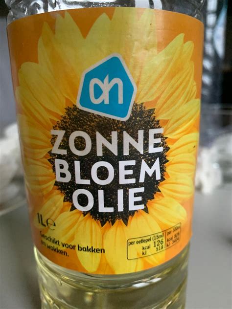 zonne bloem olie albert heijn kaloriynost pishchevaya tsennost