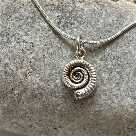 Ammonite Necklace Harriet Glen Creations