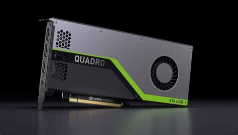 NVIDIA unveils Quadro RTX 4000 GPU with 2,304 CUDA Cores, 8GB GDDR6 memory