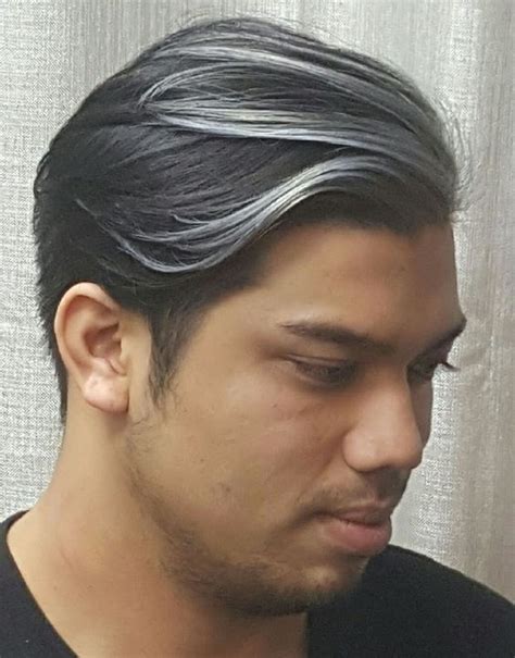 Ash Gray Hair Color Mens Hair Colour Hair Color Streaks Haircuts For