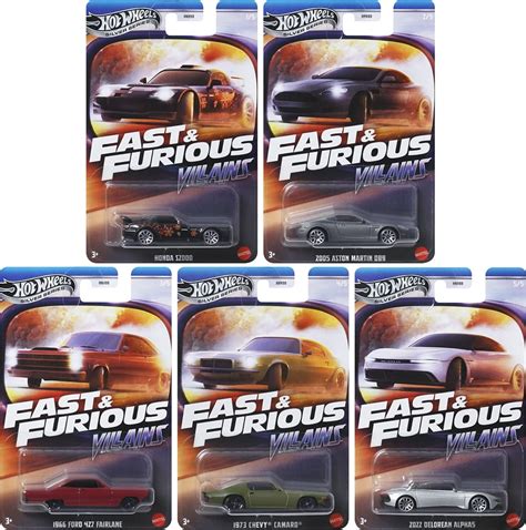 Hot Wheels Fast Furious Villains