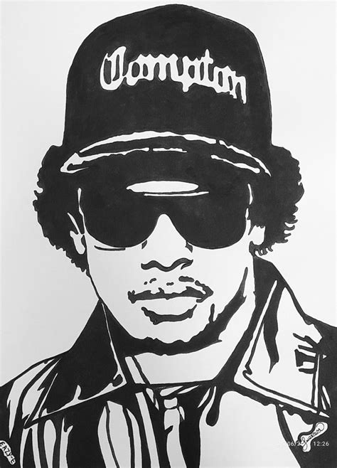 Eazy E Stencil