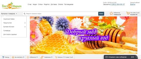 Био-маркет 24 - интернет-гипермаркет экотоваров. – кейс