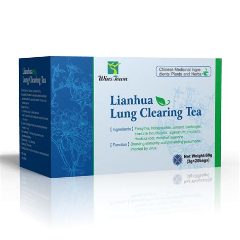 Authentic Lianhua Lung Clearing Tea Drink Natural Traditional Herb Lung