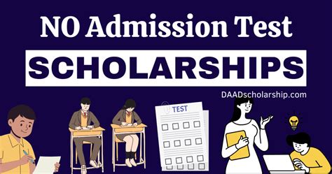 Fully Funded Scholarships 2024 Without Admission Test Requirements