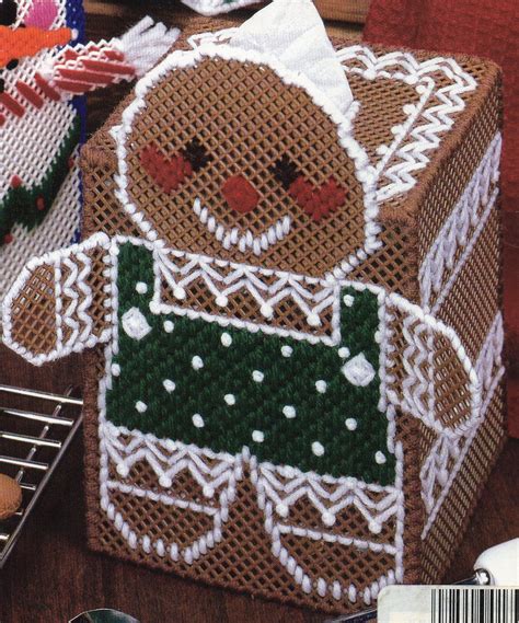 Gingerbread Boy Plastic Canvas Pattern