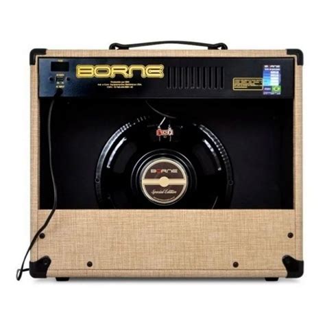 Amplificador De Guitarra Borne Vorax 1050 Palha Nota E Garantia