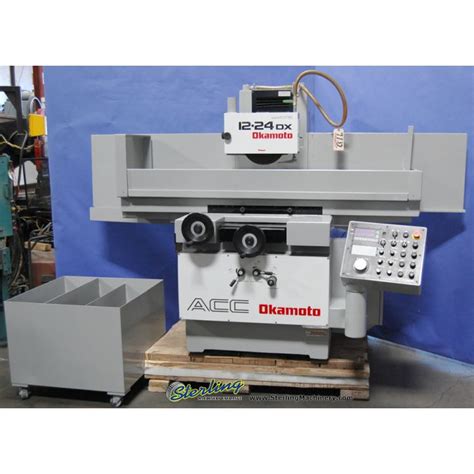 For Sale 12 X 24 Used Okamoto Automatic Surface Grinder Mdl ACC