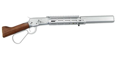 Aandk M Lok Real Wood M1873 Sawed Off Gas Lever Action Rifle With