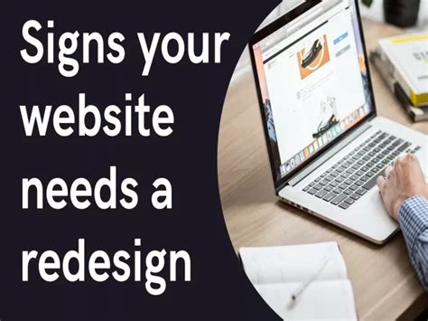 Ppt Signs Your Website Needs A Redesign Powerpoint Presentation Free