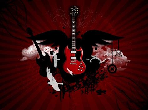 Red Guitar Wallpapers - Top Free Red Guitar Backgrounds - WallpaperAccess