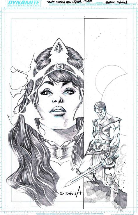Dejah Thoris: Winter's End cover by Davila, in Miki Annamanthadoo's