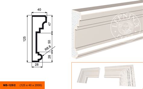 Купить Молдинги для фасада в магазине Лепнина у Милы по низким ценам