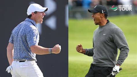 Rory McIlroy Vs Tiger Woods Best Shots Comparison