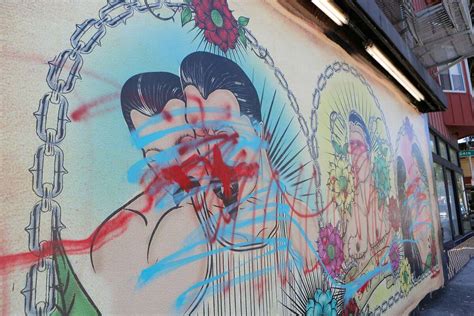 Mission Mural Celebrating Gay Latino And Chicano Culture Defaced
