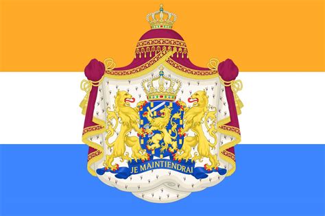 Dutch colonial empire flag combined coat of arms by Juan103801 on ...