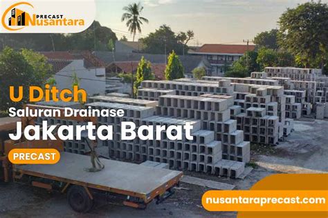 Harga U Ditch Jakarta Barat Solusi Saluran Air Drainase