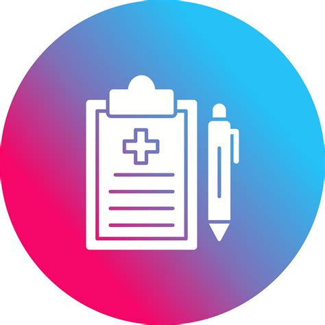 Medical Record Vector Icon 19074134 Vector Art at Vecteezy