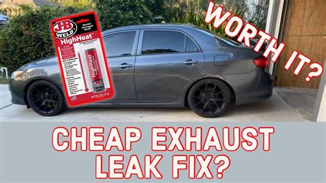 Easy Way To Fix Exhaust Leak How To Find Exhaust Leak Youtube