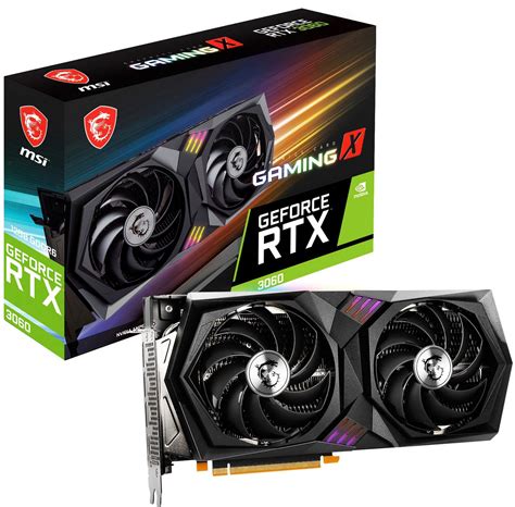Best Buy: MSI NVIDIA GeForce RTX 3060 Gaming X 12G OC 12GB GDDR6 PCI ...