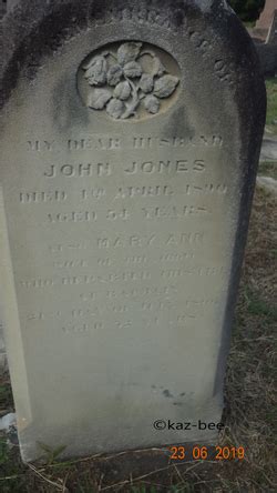 John Jones Desconhecido 1890 Memorial Find A Grave