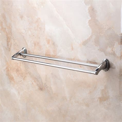 Держатель настенный для полотенец, нержавеющая сталь, хром, РМС, A1210 ...