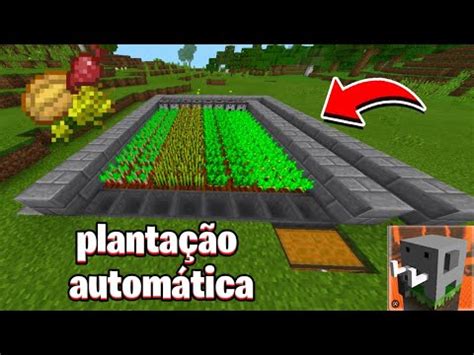 Como Fazer Uma Planta O Autom Tica No Minecraft Youtube