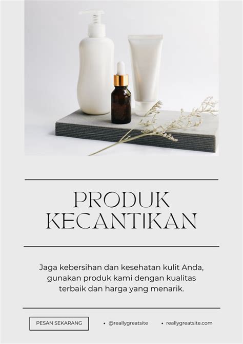 Gratis Contoh Pamflet Produk Selebaran Keren Canva