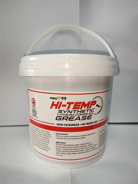 Pro 99 Ep3 High Temperature Synthetic Lithium Complex Grease 2kg Phg