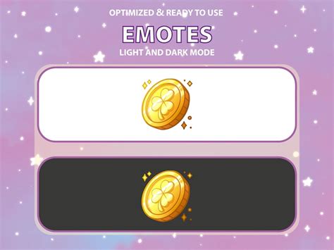 Gold Coin Emote Cute Twitch Emote Design Twitch Discord Youtube Channel