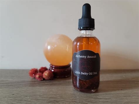 Lilith Deity Oil 2oz Sex Magic Lilith Deity Work Lilith Demon Demon Oils Ritual Oils