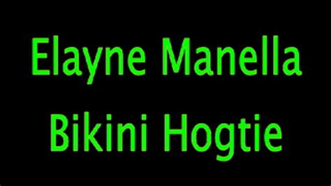 Elayne Manella Bikini Hogtie Bondage Perils Video Clips Sale