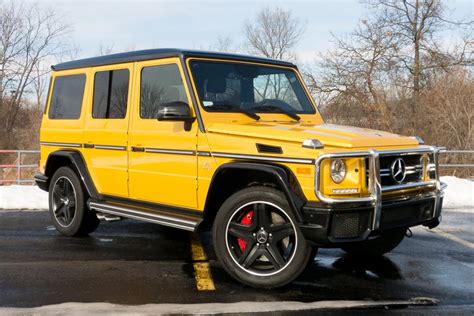 2018 Mercedes Amg G63 Yellow Is It G Youre Looking For News