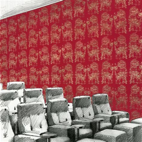 Sicilian Lion By Zoffany Cinnabar Bronze Wallpaper Wallpaper Direct