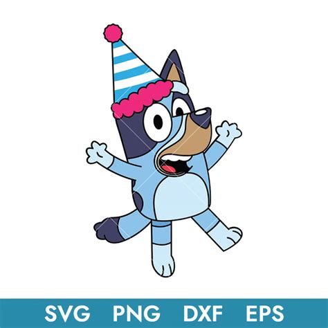 Bluey Birthday Svg, Birthday Boy Svg, Bluey Svg, Png Dxf Eps - Inspire ...