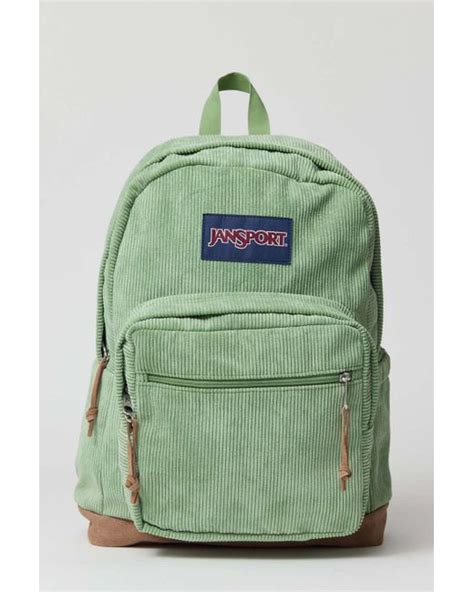 Jansport Corduroy Right Pack Backpack in Green | Lyst