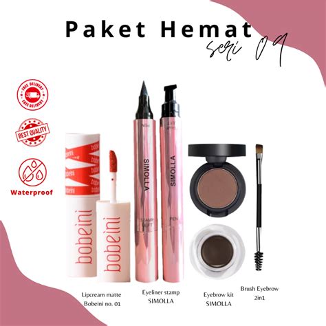 Jual Paket Bundling Hemat Series 09 Eyebrow Kit Brush Eyebrow