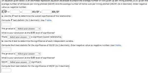 Solved An equation given below is an estimated regression | Chegg.com