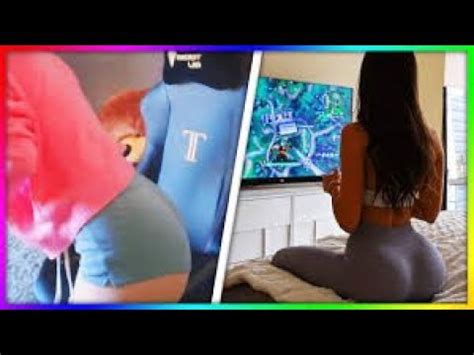 THICC Fortnite Streamers Hot Fortnite Funny Moments And Fails YouTube